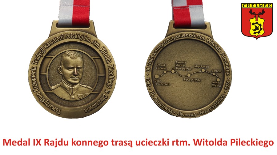 Medal IX rajd konny Pileckiego