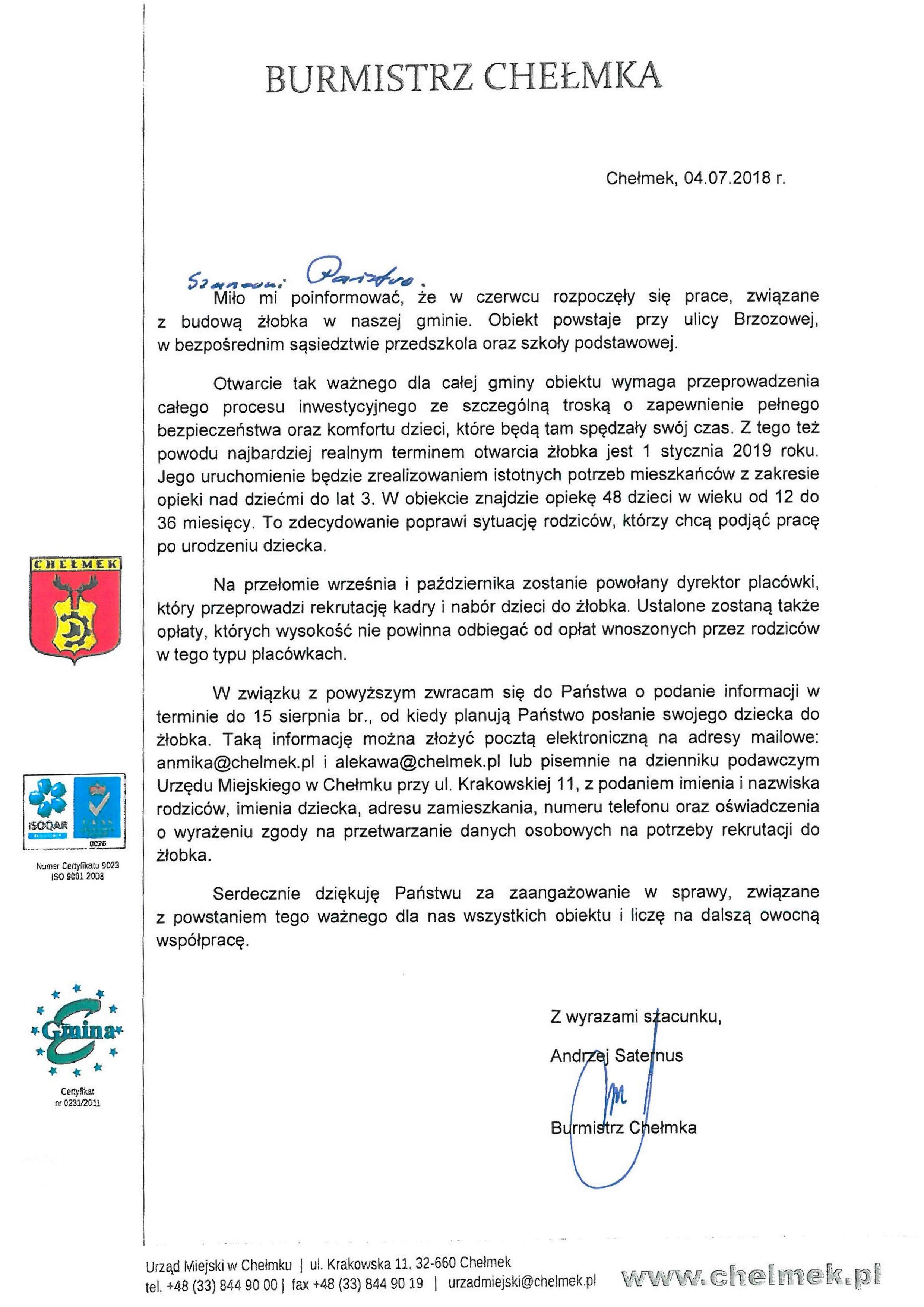 2018.07.05. żłobek