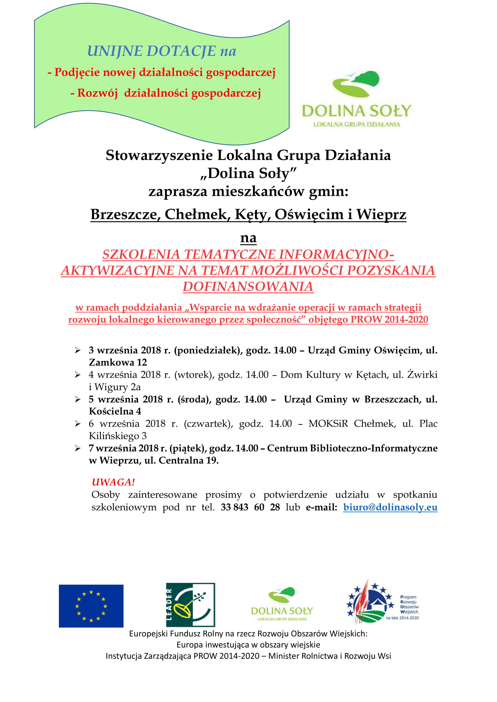 szkolenia tematyczne ogł 1 wrzesień 2018 1