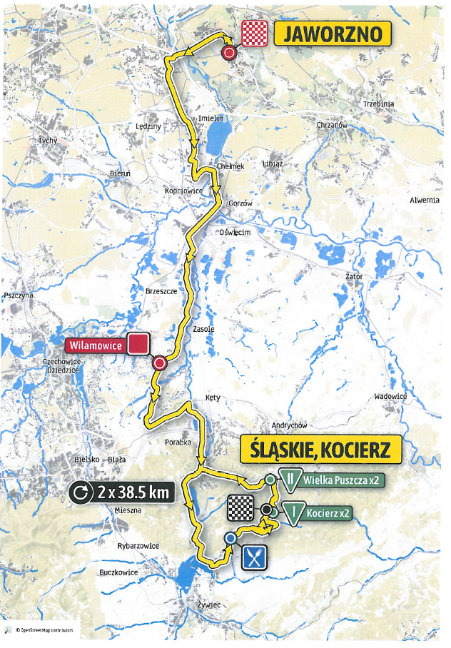 mapa tour de polgne