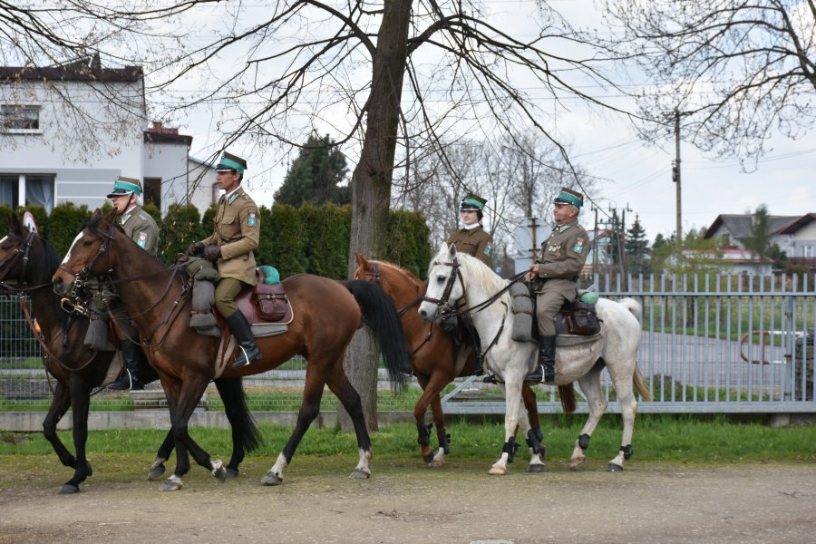 Ułani w Bobrku.