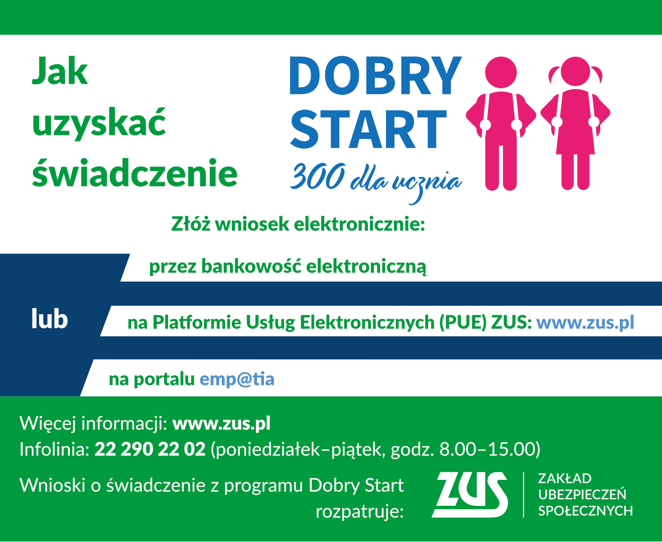 Plakat Dobry Start