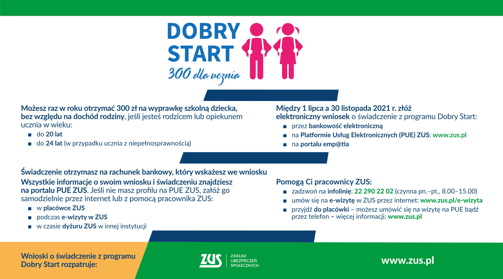 Plakat Dobry Start