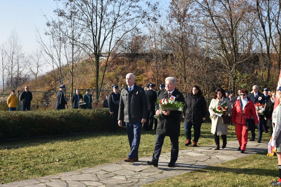Obchody 103. rocznicy odzyskania niepodległości przez Polskę w gminie Chełmek.