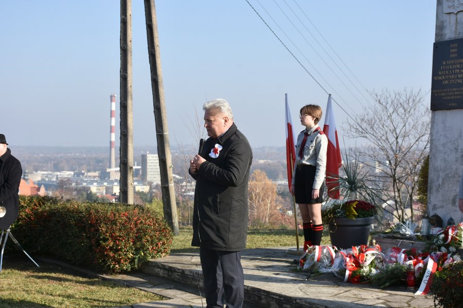 Obchody 103. rocznicy odzyskania niepodległości przez Polskę w gminie Chełmek.