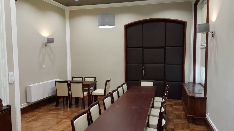 Wnętrze Domu Seniora w Chełmku.
