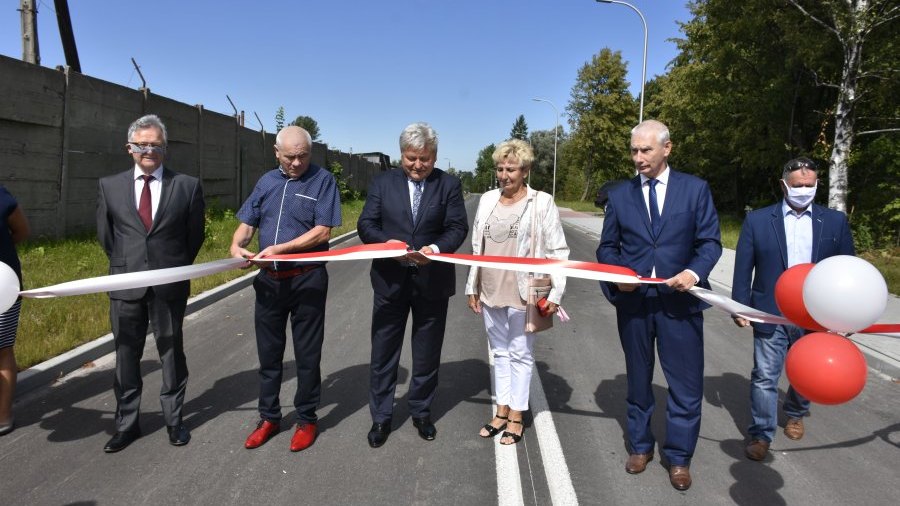 Otwarcie ul. Unii Europejskiej w Chełmku.