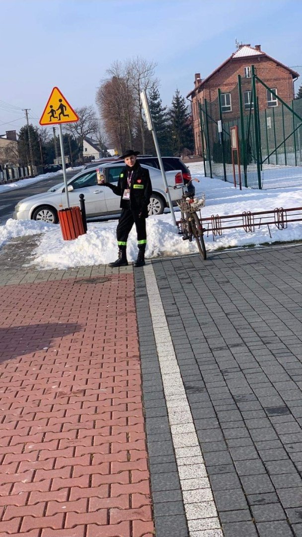 Wolontariusze 29. Finału Wielkiej Orkiestry Świątecznej Pomocy w Chełmku.