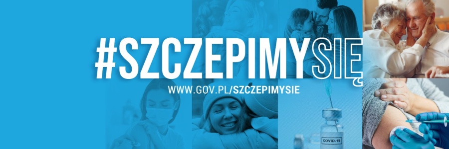 Baner kampanii #Szczepimy się