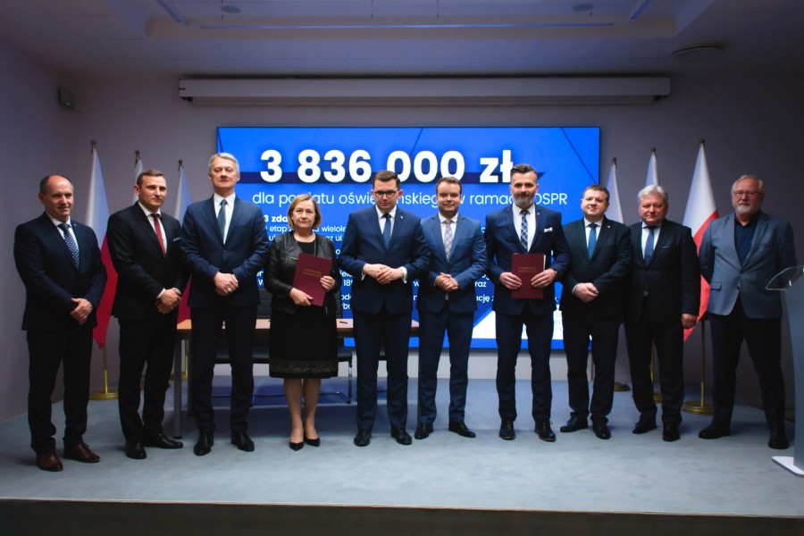 Beneficjenci Oświęcimskiego Strategicznego Programu Rządowego – etap VI 2021-2025 z obszaru powiatu oświęcimskiego.