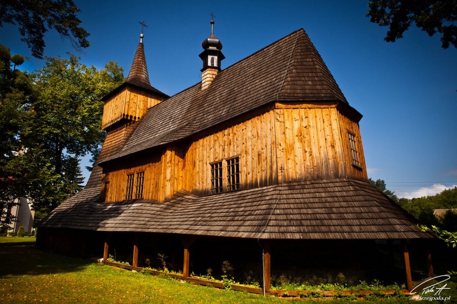 Zabytkowy kościół w Nidku.