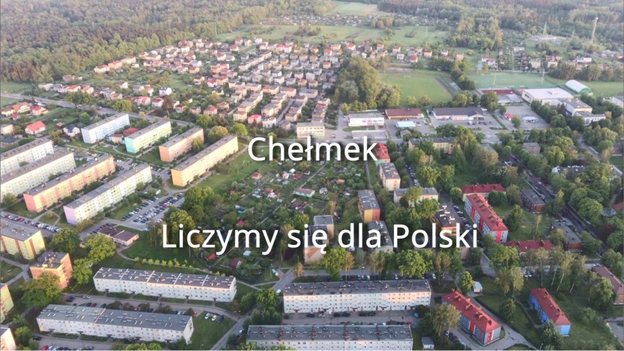 Klatka z filmu pt.: Chełmek liczymy się dla Polski.