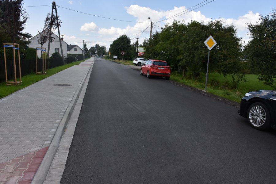 Przebudowana ulica Nowowiejska w Gorzowie.