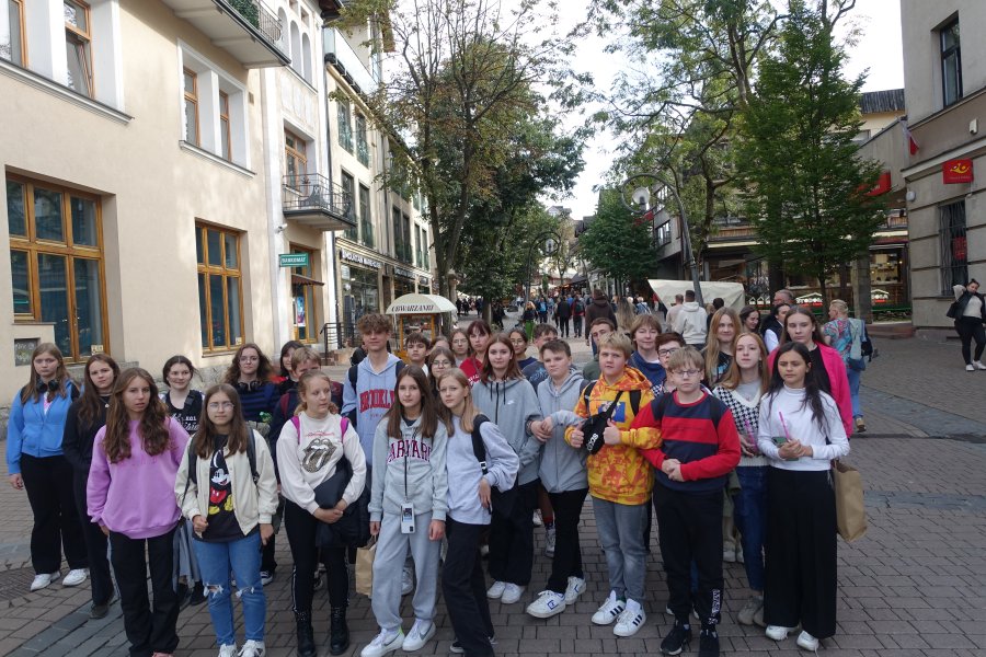 Na ulicy Krupówki w Zakopanem