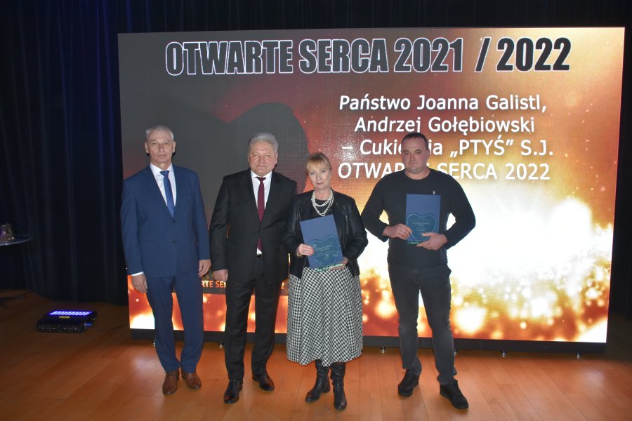 Wyróżnieni nagrodą Otwarte Serca.
