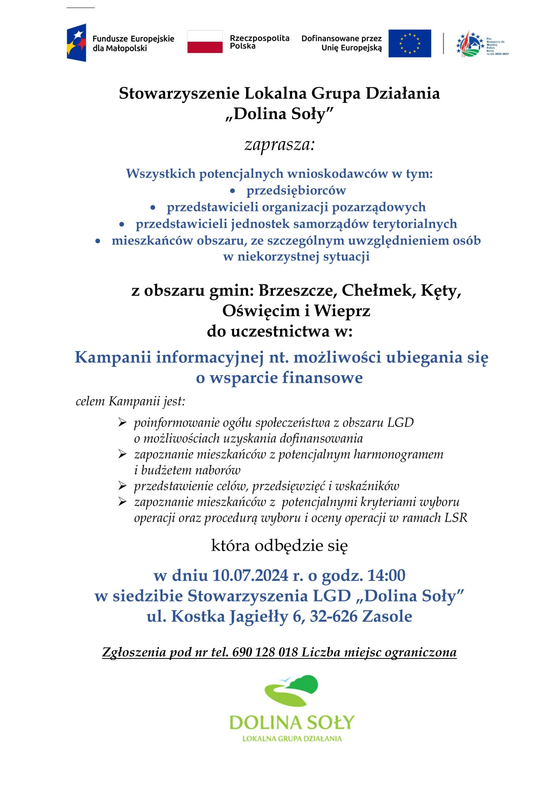 Kampania informacyjna LGD 10.07.2024