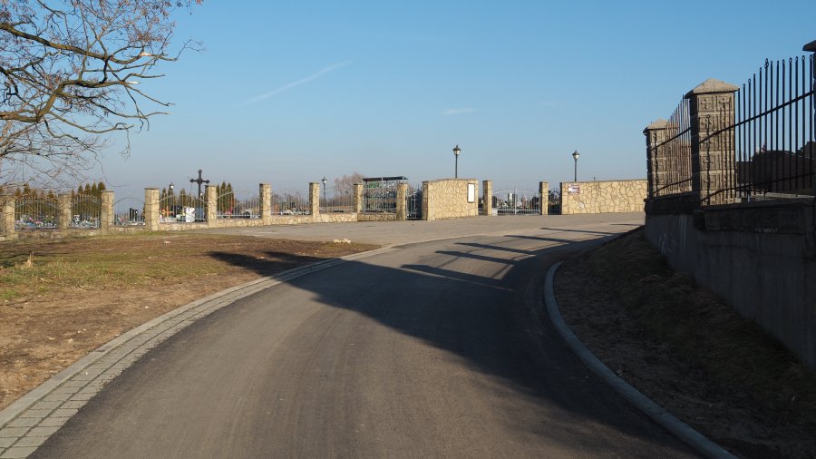 Wyremontowana ul. Na Skałce w Chełmku.