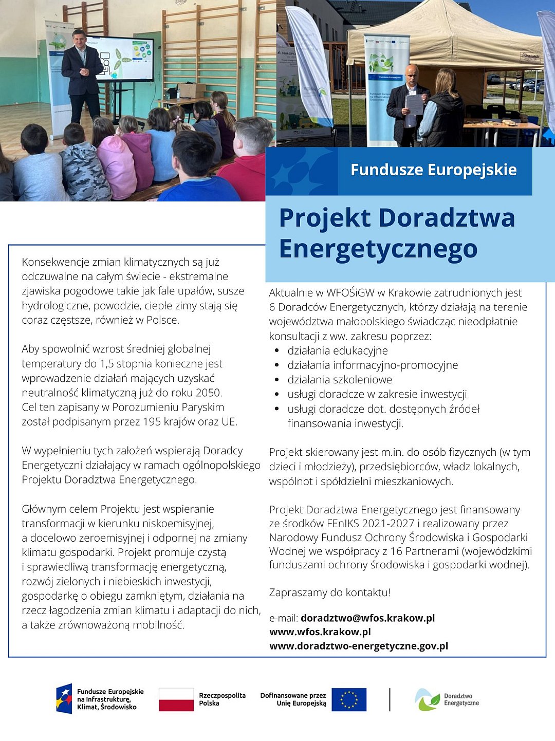 Plakat doradztwo energetyczne