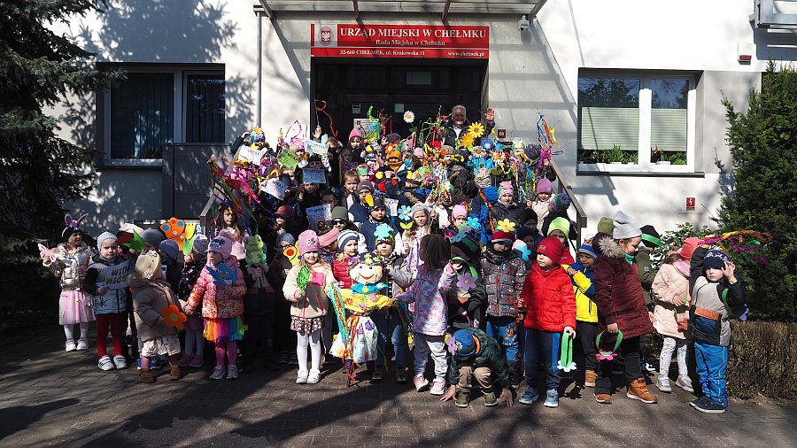 Przedszkolaki w UM Chelmek