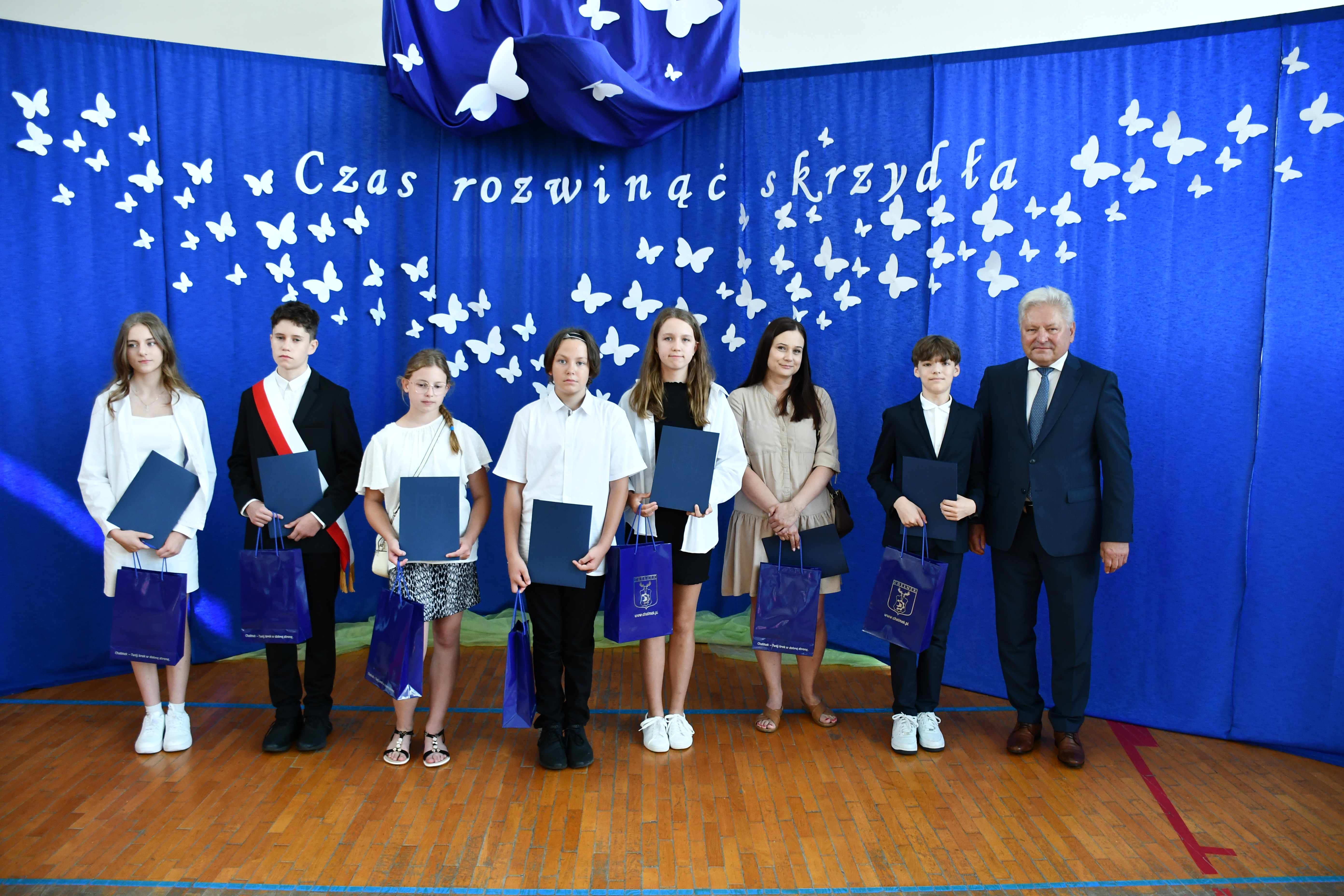 Uczniowie SZS w Gorzowie Nagrody Burmistrza