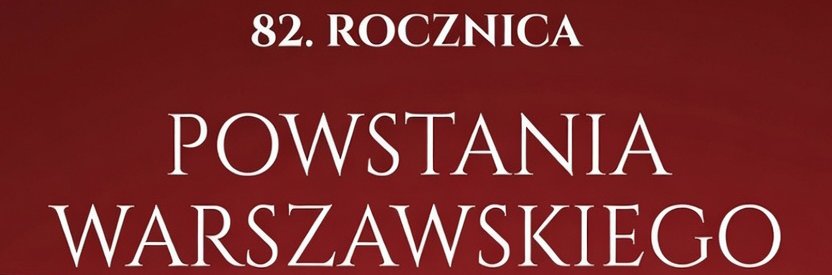 82 Rocznica Powstania Warszawskiego naglowek