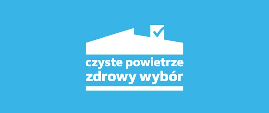 Logotyp programu "Czyste powietrze".